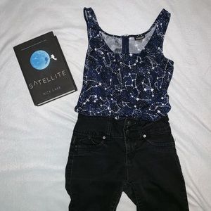 Glow in the Dark Star Swing Dress